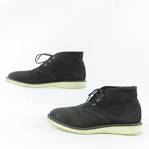 実際に弊社で買取させて頂いたRED WING/レッドウィング スエード チャッカブーツ 3147/9Dの画像 3枚目
