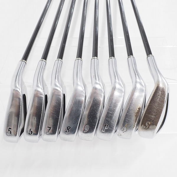 実際に弊社で買取させて頂いたDUNLOP/ダンロップ XXIO FORGED/ゼクシオ フォージド アイアン #5～9,P,A,Sw 8本セット MX1000 FLEX：Rの画像 1枚目