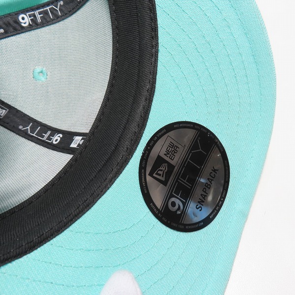 実際に弊社で買取させて頂いたF.C.R.B.×NEWERA/FCレアルブリストル×ニューエラ BRISTOL EMBLEM LOGO 6panel Cap キャップ ライトブルー系の画像 7枚目