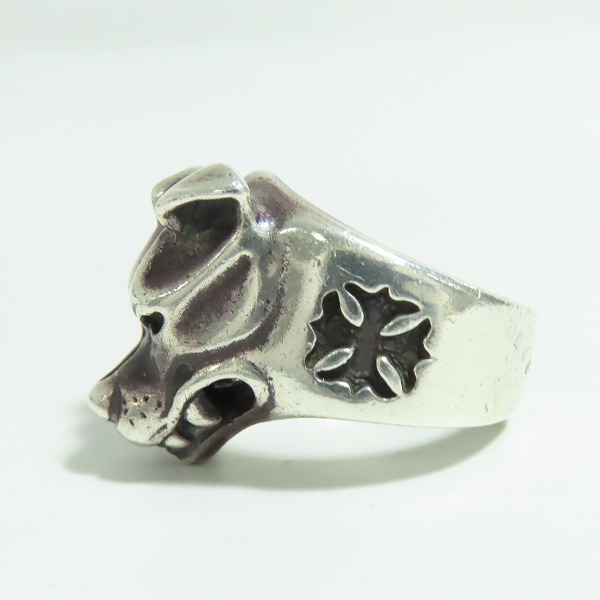 実際に弊社で買取させて頂いたBWL/ビルウォールレザー ラージドッグヘッドリング/22号の画像 2枚目