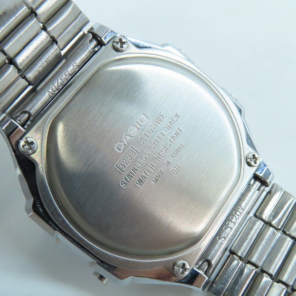 実際に弊社で買取させて頂いたCASIO/カシオ デジタル時計/ウォッチ A168WEM-2BJFの画像 4枚目