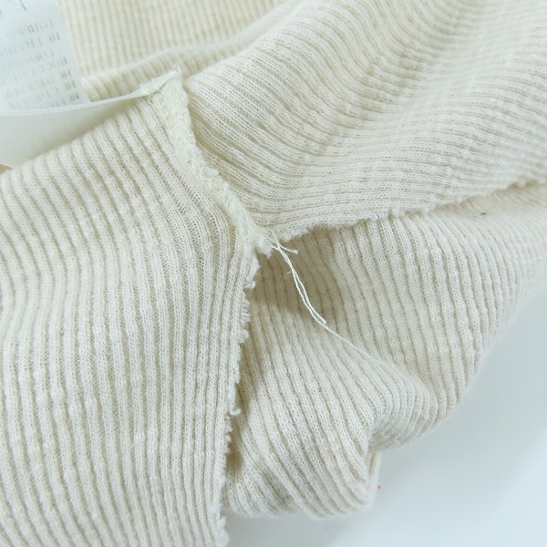 実際に弊社で買取させて頂いたANN DEMEULEMEESTER/アンドゥムルメステール カットオフ タンクトップ 352-01-35004 /S の画像 5枚目