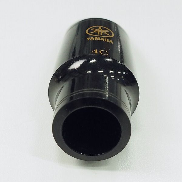 実際に弊社で買取させて頂いたYAMAHA/ヤマハ 4C アルトサックス用 マウスピース リガチャー・キャップ付きの画像 5枚目