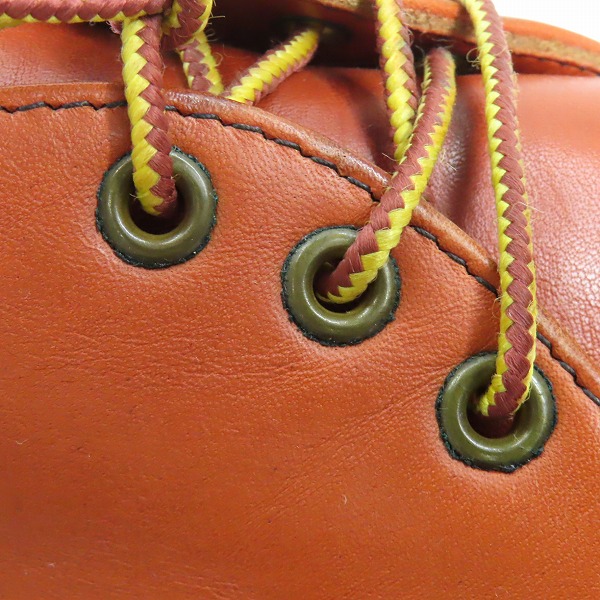 実際に弊社で買取させて頂いたRED WING/レッドウイング WORK CHUKKA チャッカブーツ 8595/9.5Dの画像 6枚目