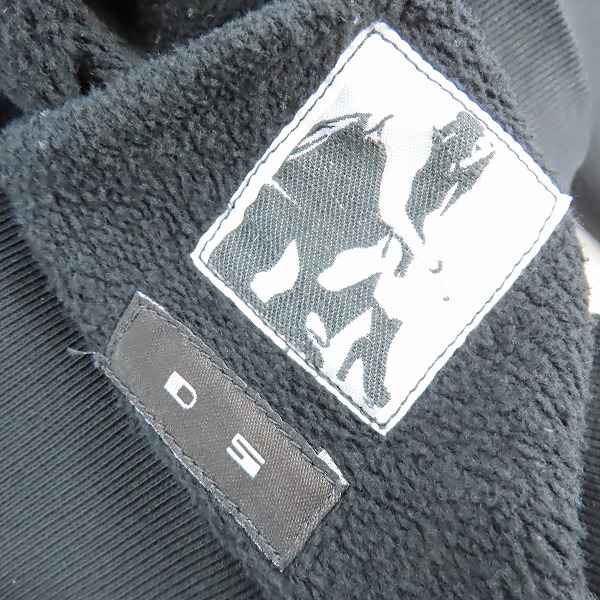 実際に弊社で買取させて頂いたRick Owens DRKSHDW/リックオウエンス ダークシャドウ パッチ プルオーバースウェット DU16S1270-FPAT1/Sの画像 2枚目
