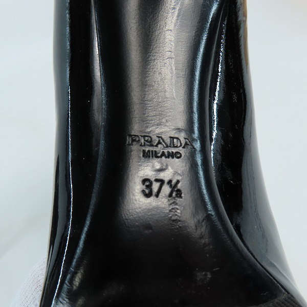 実際に弊社で買取させて頂いたPRADA/プラダ エナメル ハイヒール/37.5の画像 5枚目