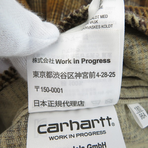 実際に弊社で買取させて頂いたCarhartt/カーハート L/S FLINT SHIRT ロングスリーブ フリントシャツ I029442/Lの画像 6枚目