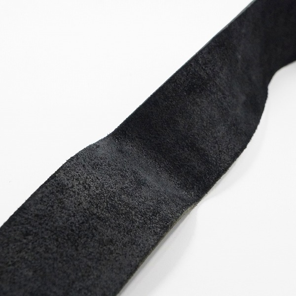 実際に弊社で買取させて頂いた【ノーブランド扱い】 レザー調 ストラップ ギターストラップ ベースストラップ ブラックの画像 4枚目