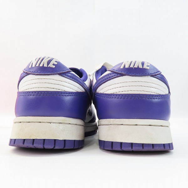 実際に弊社で買取させて頂いたNIKE/ナイキ DUNK LOW Championship Court Purple ダンク DD1391-104 27.0の画像 1枚目
