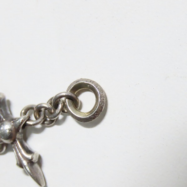 実際に弊社で買取させて頂いたCHROME HEARTS/クロムハーツ ローリークロスチャームの画像 5枚目