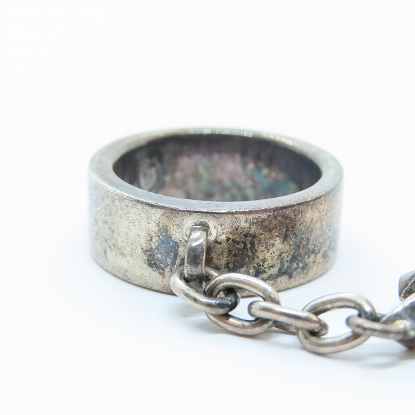 実際に弊社で買取させて頂いたBloody mary/ブラッディマリー Mirage of blaze/ミラージュ オブ ブレイズ クロス付きリング 15-15.5号の画像 1枚目