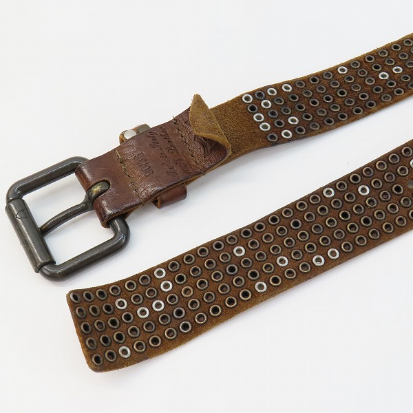 実際に弊社で買取させて頂いたHTC/エイチティーシー スタッズ ベルト 90/36の画像 2枚目