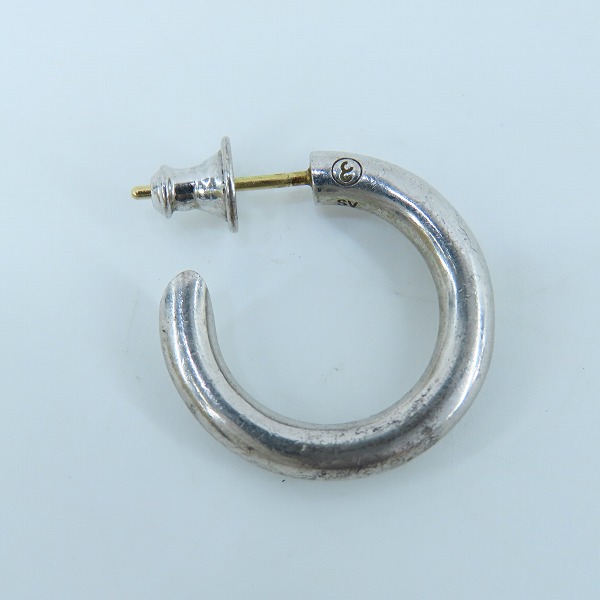 実際に弊社で買取させて頂いたCAREERING/キャリアリング PLACEBO PIERCE ポストK18 SVフープピアスの画像 2枚目