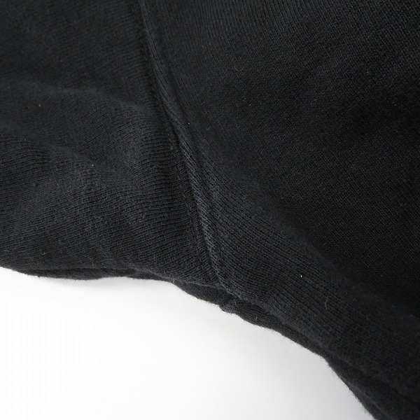 実際に弊社で買取させて頂いたDIESEL/ディーゼル ロゴスウェット ブラック XXLの画像 6枚目