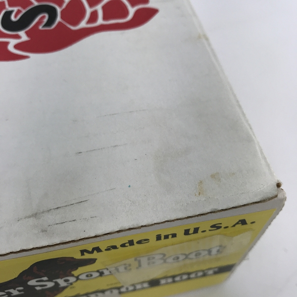 実際に弊社で買取させて頂いたRED WING/レッドウィング 四角犬タグ アイリッシュセッター モックトゥ ブーツ 8179 9Eの画像 7枚目