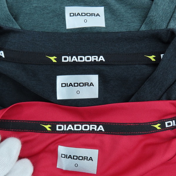 実際に弊社で買取させて頂いたDIADORA/ディアドラ テニスウェア 長袖Tシャツ 3点セットの画像 2枚目