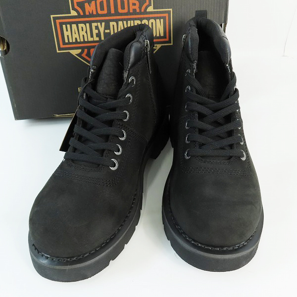 実際に弊社で買取させて頂いた【未使用】HARLEYDAVIDSON/ハーレーダビッドソン サイドジップレザーブーツ/D93804/8.5