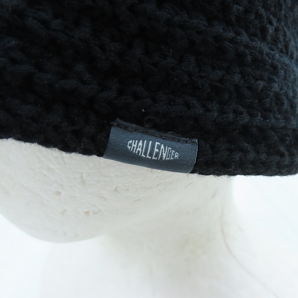 実際に弊社で買取させて頂いたCHALLENGER/チャレンジャー LOGO CRUSHER HAT/ニットハットの画像 6枚目