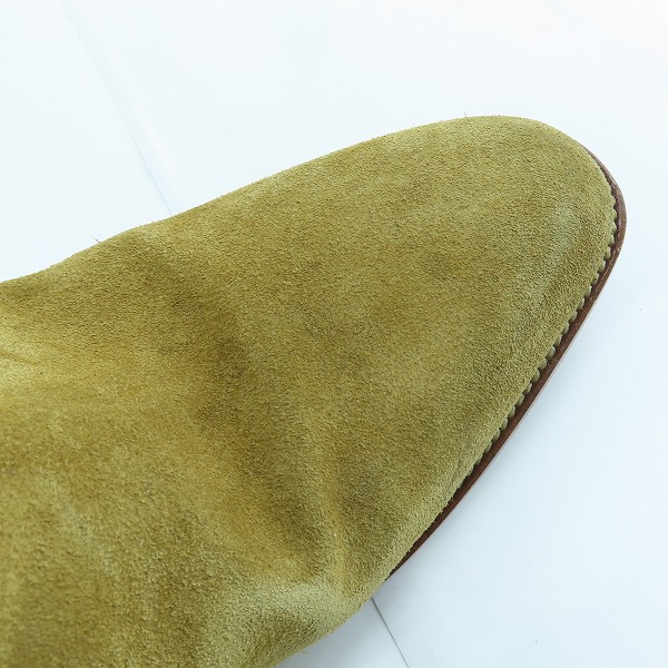 実際に弊社で買取させて頂いたSAINT LAURENT PARIS/サンローラン パリ サイドゴア/チェルシーブーツ スウェード 592017/42の画像 7枚目