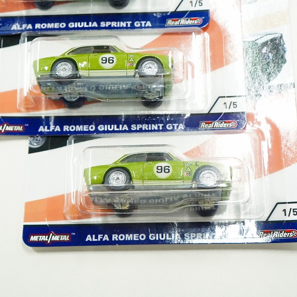 実際に弊社で買取させて頂いた【未開封】Hot Wheels/ホットウィール EURO SPEED ALFA ROMEO GIULIA SPRINT GTA/PORSCHE 993 GT2 ミニカー 5点セットの画像 4枚目