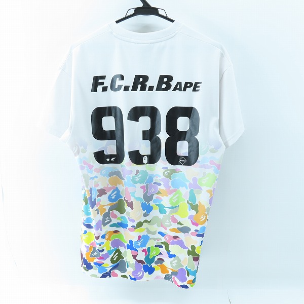 実際に弊社で買取させて頂いたBAPE×F.C.R.B./アベイシングエイプ×エフシーレアルブリストル 19SS GAME SHIRT FCRB-190102 M の画像 1枚目