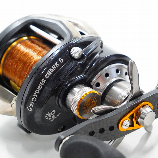 実際に弊社で買取させて頂いたAbuGarcia/アブガルシア REVO3PC-HS Revo POWER CRANK 6 レボ パワークランク 右ハンドル ベイトリールの画像 4枚目