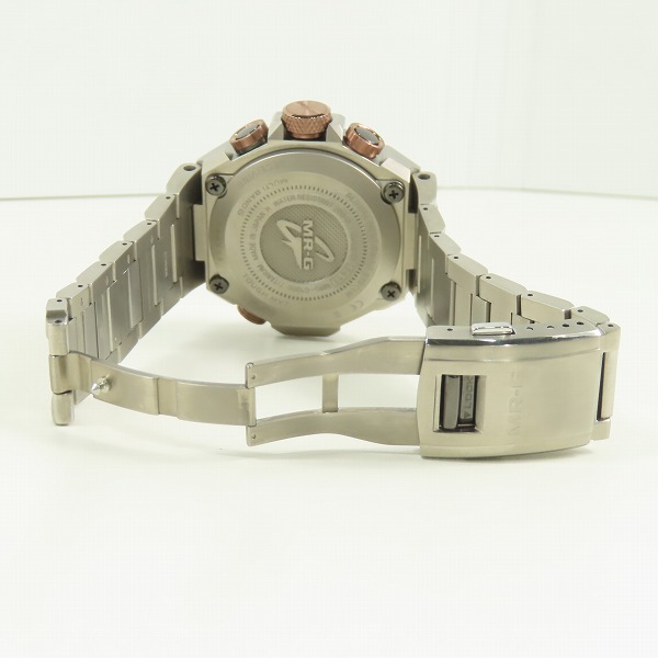 実際に弊社で買取させて頂いたG-SHOCK/Gショック MR-G GPSハイブリッド電波ソーラー MRG-G1000DC-1AJR の画像 4枚目