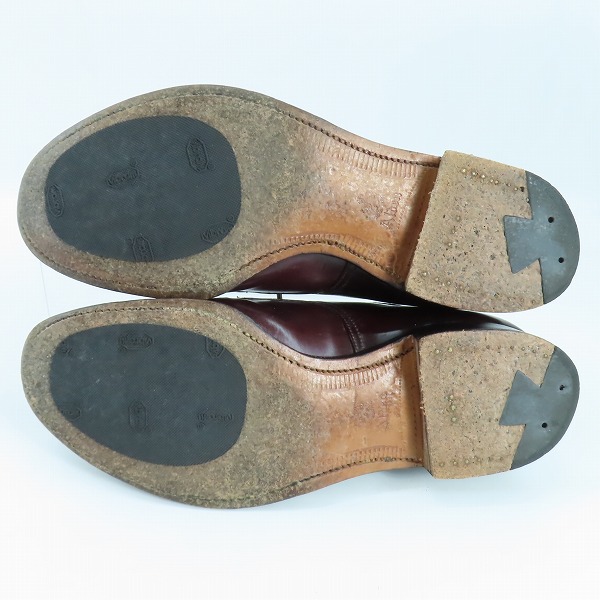 実際に弊社で買取させて頂いたALDEN×UNITED ARROWS/オールデン×ユナイテッドアローズ コードバン Vチップ 5432 7Dの画像 2枚目