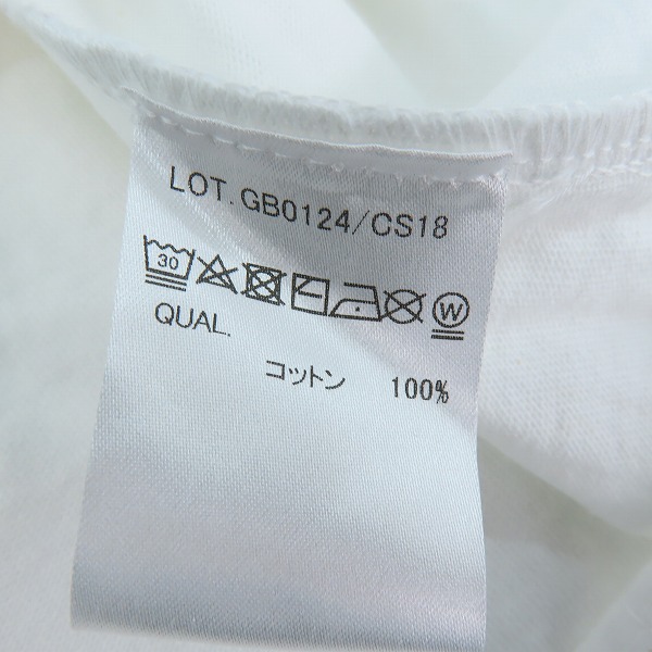 実際に弊社で買取させて頂いたglamb/グラム ロゴプリント Tシャツ GB0124/CS18 /S の画像 3枚目