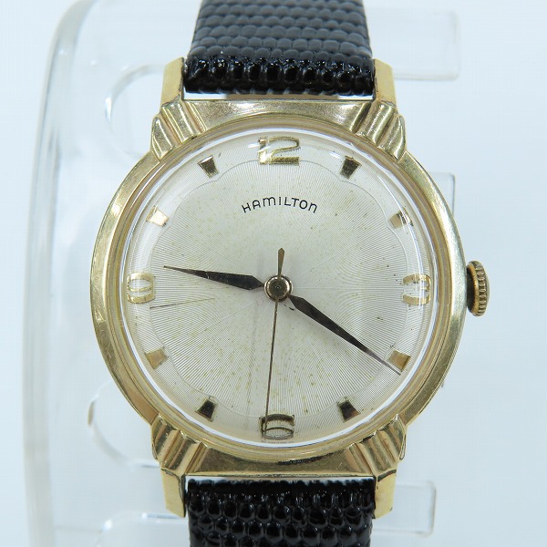 実際に弊社で買取させて頂いたHAMILTON/ハミルトン 10K 手巻き 腕時計/ウォッチ