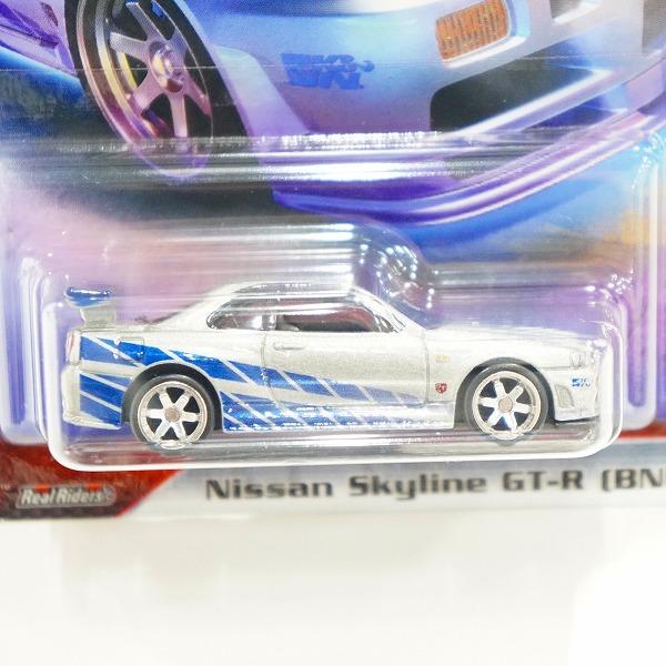 実際に弊社で買取させて頂いた(1)【未開封】Hot Wheels/ホットウィール PREMIUM FAST＆FURIOUS NISSAN SKYLINE GT-R BNR34 スカイラインの画像 2枚目
