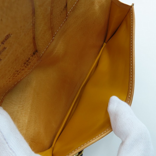 実際に弊社で買取させて頂いたGANZO/ガンゾ 長財布 ロングウォレット ブライドルレザーの画像 4枚目