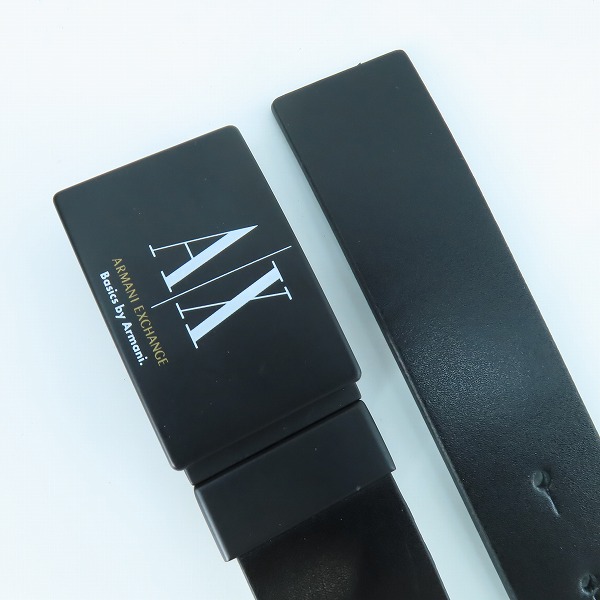 実際に弊社で買取させて頂いたARMANI EXCHANGE/アルマーニエクスチェンジ レザー ベルトの画像 1枚目