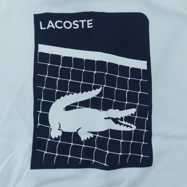 実際に弊社で買取させて頂いたLACOSTE/ラコステ LACOSTE SPORT/ラコステスポーツ ロゴ＆ネット テニスウエア/Lの画像 3枚目