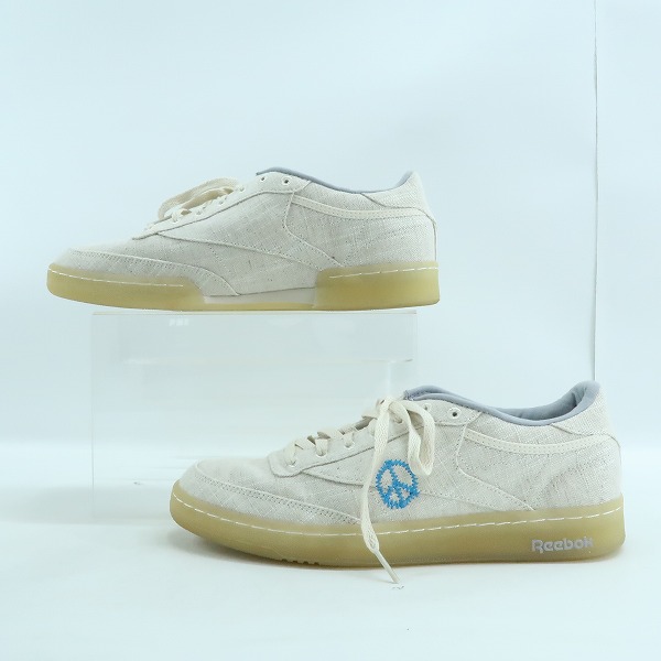 実際に弊社で買取させて頂いたReebok×STORY MFG/リーボック×ストーリーエムエフジー CLUB C 85/クラブ C 85 GZ8543/29の画像 3枚目