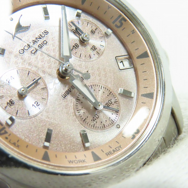 実際に弊社で買取させて頂いたCASIO/カシオ OCEANUS/オシアナス 電波ソーラー 腕時計 OCW-10の画像 7枚目