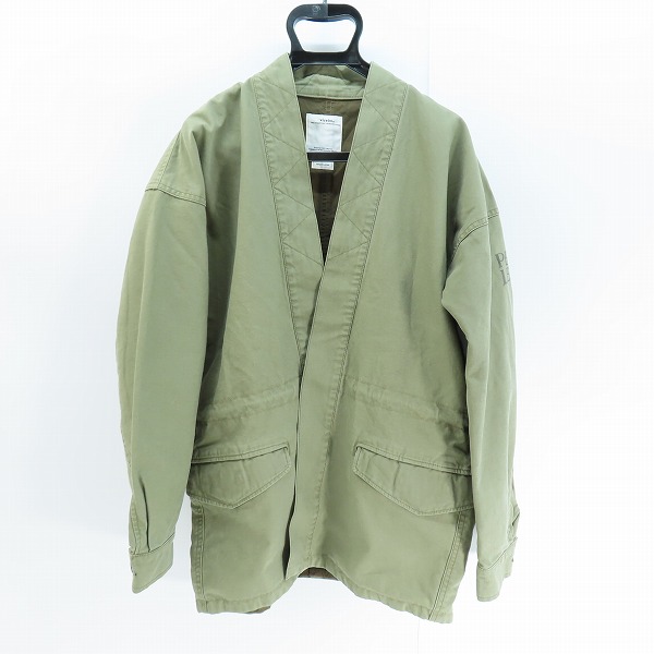 実際に弊社で買取させて頂いたVISVIM/ヴィズヴィム 19AW SANJURO BENNY サンジュウロウ ベニー ジャケット 0119205013028 2