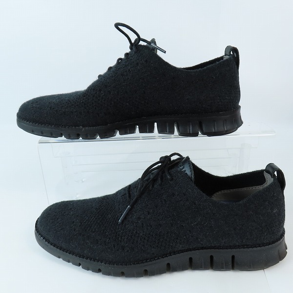 実際に弊社で買取させて頂いたCOLE HAAN/コールハーン ZERO GRAND/ゼログランド ウール シューズ C30618/8.5Mの画像 3枚目