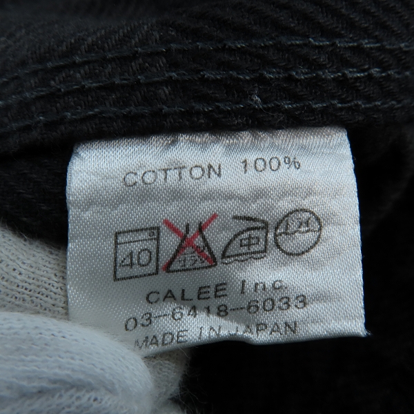 実際に弊社で買取させて頂いたCALEE/キャリー チェック柄 カバーオール ジャケット/Mの画像 3枚目