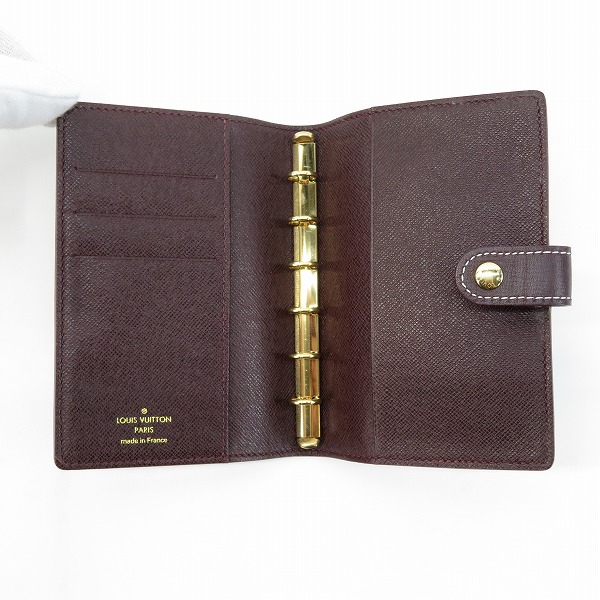 実際に弊社で買取させて頂いたLOUIS VUITTON/ルイヴィトン  ダイアリー イディール アジェンダPM 手帳カバー R21082の画像 4枚目