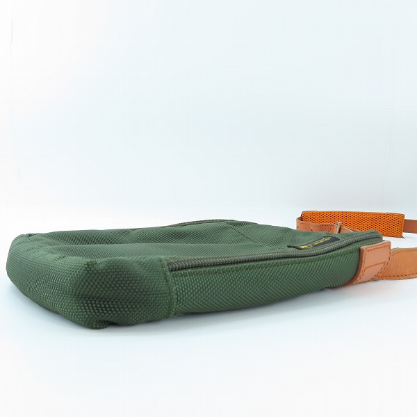 実際に弊社で買取させて頂いたHUNTING WORLD/ハンティングワールド レザー切替ミニショルダーバッグの画像 3枚目