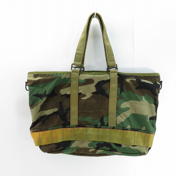 実際に弊社で買取させて頂いたBRIEFING×BEAMS PLUS/ブリーフィング×ビームスプラス MIL TRAINING TOTE 中カモフラ 2way トートバッグ