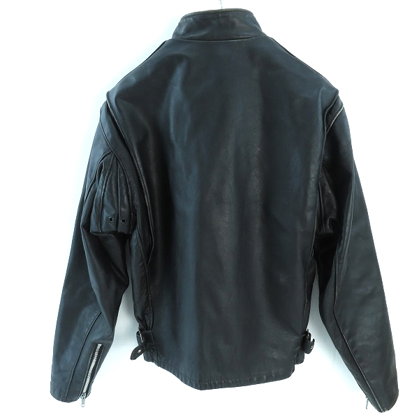 実際に弊社で買取させて頂いたSCHOTT/ショット シングル レザー ライダースジャケット/38の画像 1枚目