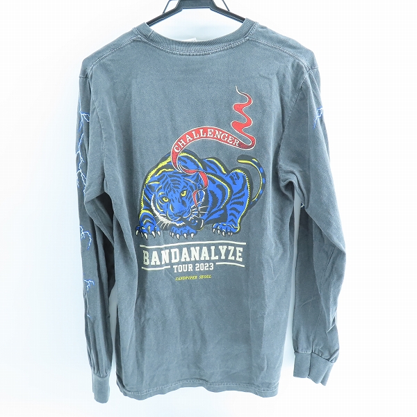 実際に弊社で買取させて頂いたCHALLENGER/チャレンジャー L/S B.D SOUTH TIGER TEE/ロングスリーブタイガーTシャツ/Sの画像 1枚目