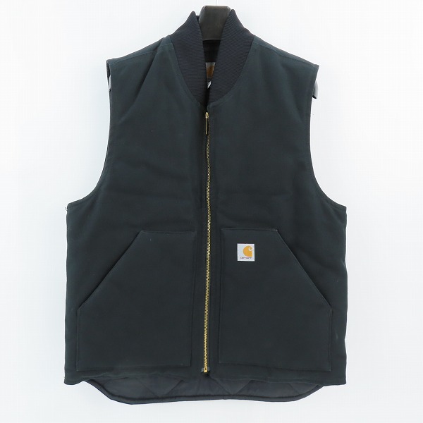 実際に弊社で買取させて頂いたCarhartt/カーハート DUCK VEST/ダックベスト V01-BLK/M