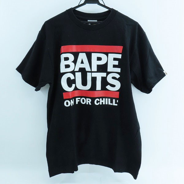 実際に弊社で買取させて頂いたA BATHING APE/アベイシングエイプ 初期タグ BAPE CUTS Tシャツ L