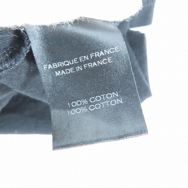 実際に弊社で買取させて頂いたBALMAIN/バルマン ロゴプリント半袖Tシャツ W4HJ6011312/Lの画像 6枚目