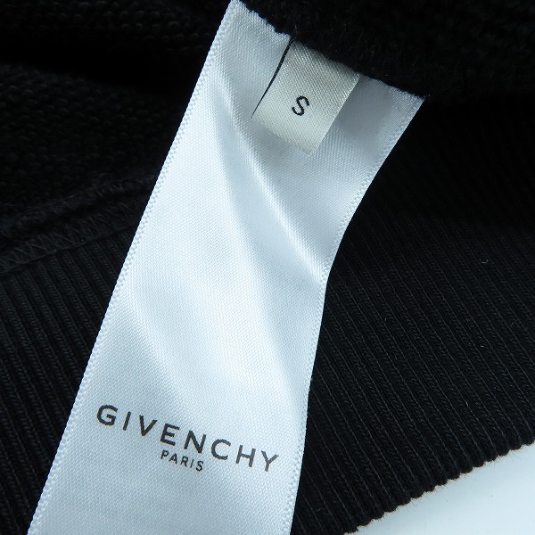 実際に弊社で買取させて頂いた【JPタグ】GIVENCHY/ジバンシィ シップポケット 素材切替 スウェットプルオーバーパーカー BMJ09D305B/Sの画像 3枚目