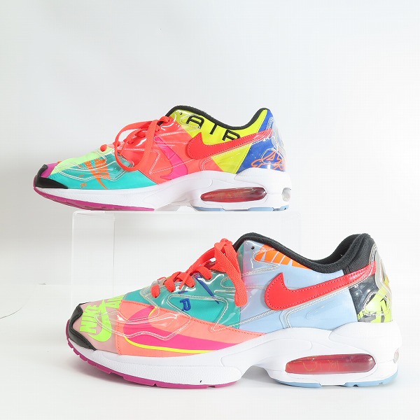 実際に弊社で買取させて頂いたNIKE×ATMOS/ナイキ×アトモス AIR MAX2 LIGHT QS/エア マックス2 ライト クイックストライク BV7406-001/29の画像 3枚目