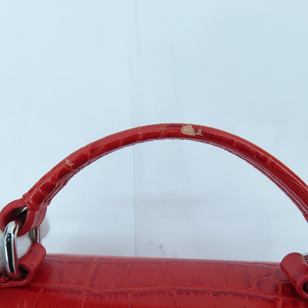 実際に弊社で買取させて頂いたVERSACE JEANS COUTURE/ヴェルサーチ ジーンズ クチュール/ハンドバッグ/ショルダーバックの画像 8枚目